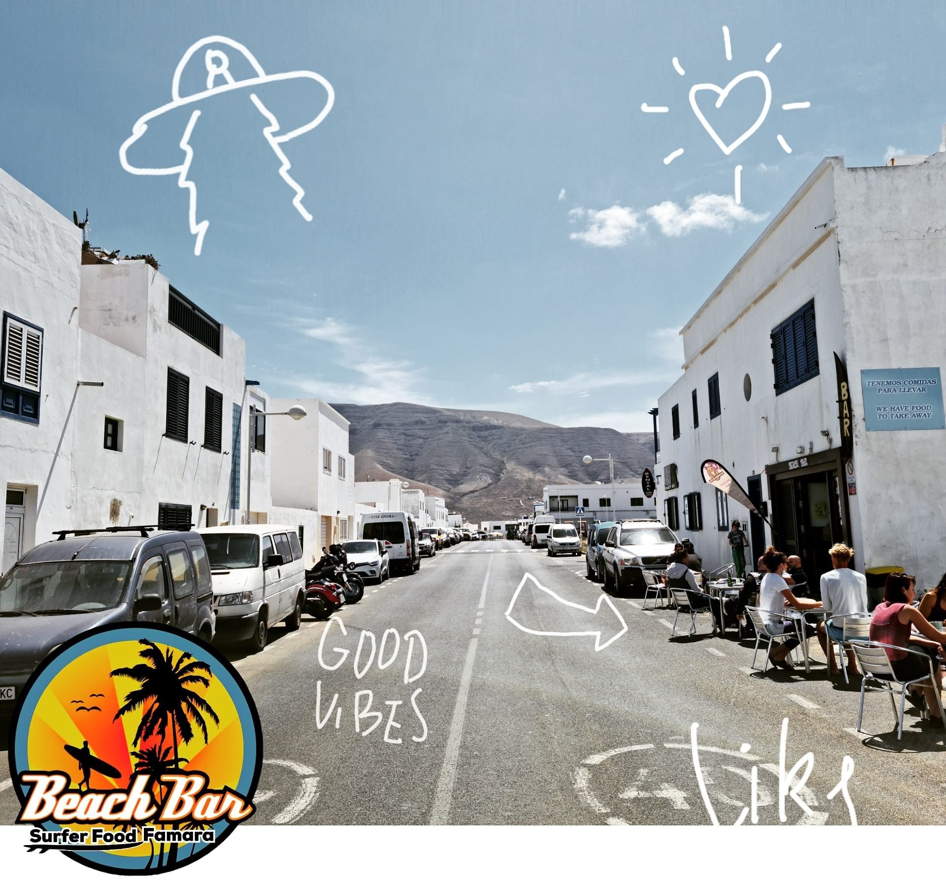 BEACH BAR SURFER FOOD FAMARA